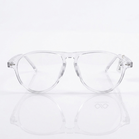 FRAMEKARTS // AVIATOR FRAME TRANSPARENT FOR MEN
