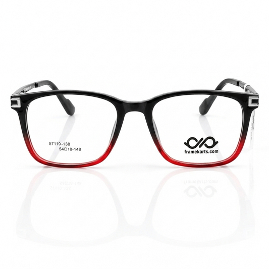 Framekarts// black and red for men square