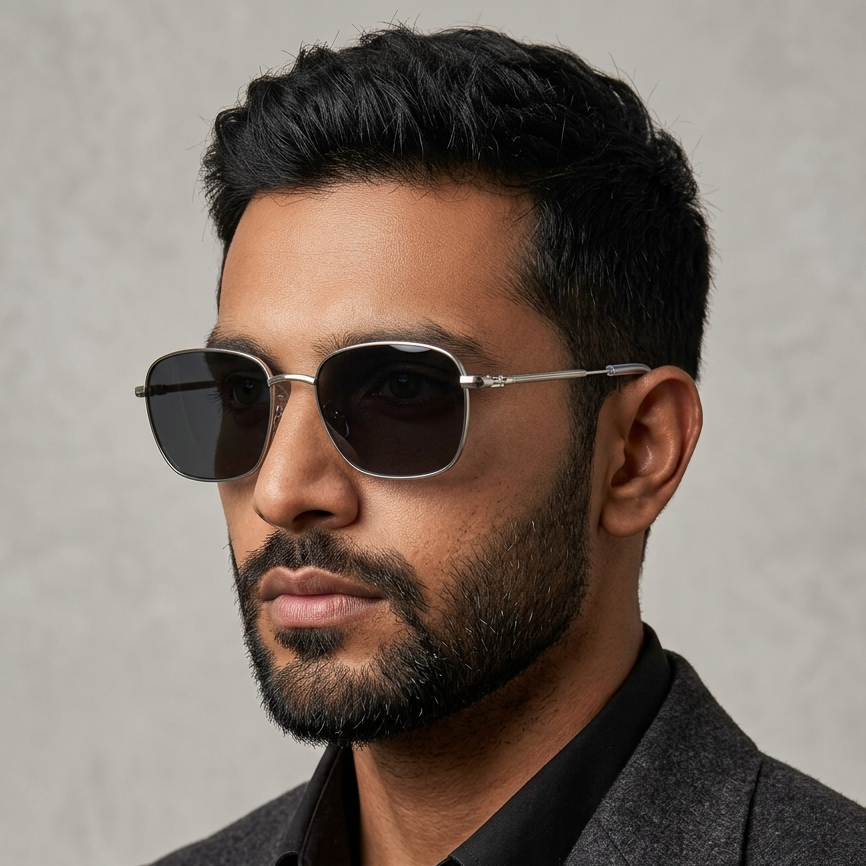 Framekarts// drip metal polarized shade for men
