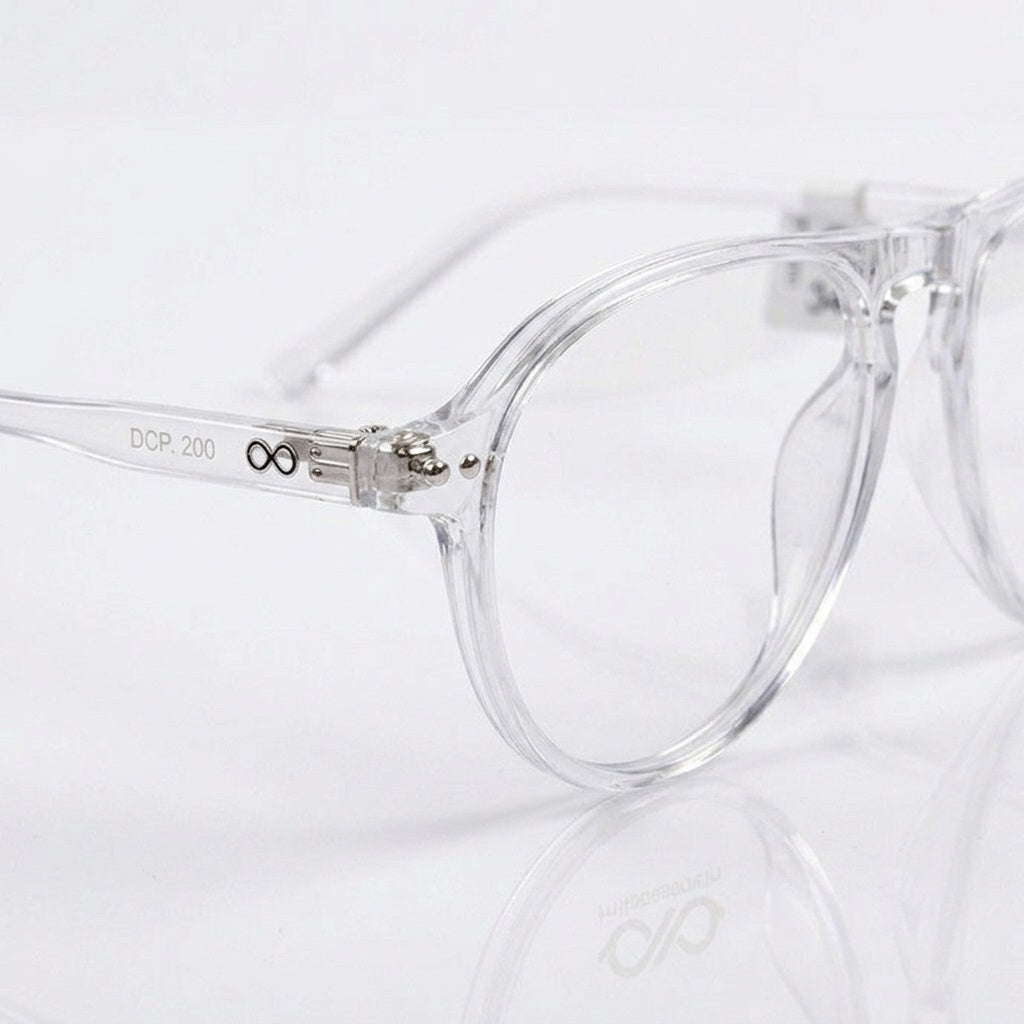 FRAMEKARTS // AVIATOR FRAME TRANSPARENT FOR MEN