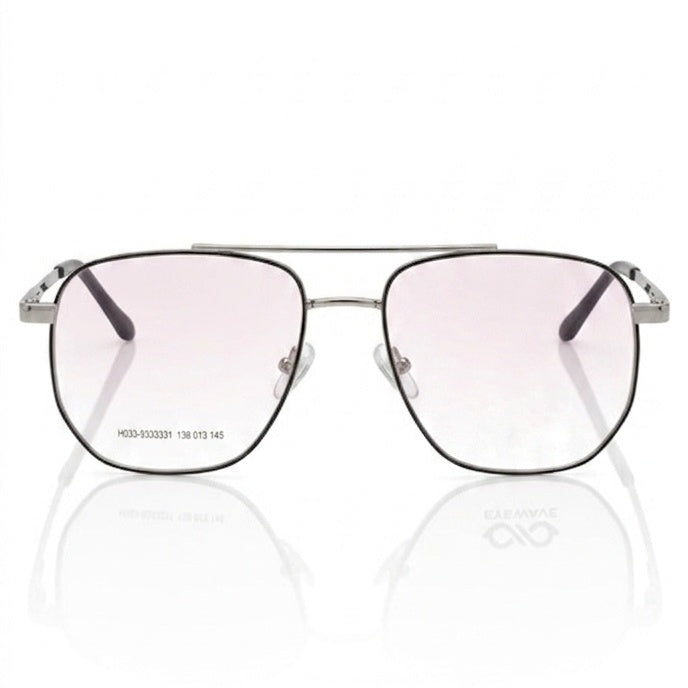 FRAMEKARTS// METAL FRAME FULL RIM SILVER FOR MEN