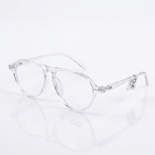 FRAMEKARTS // AVIATOR FRAME TRANSPARENT FOR MEN