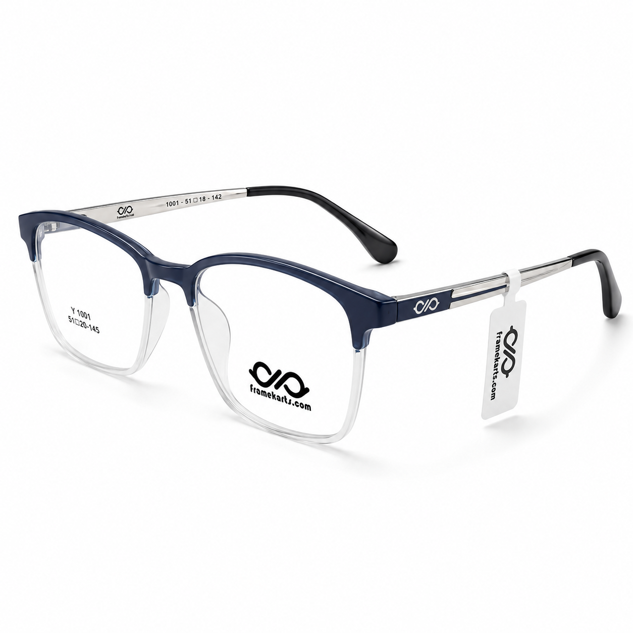 Framekarts// blue shade fibre full frame for men