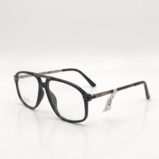 FRAMEKARTS// AVIATOR FRAME BLACK FULL RIM FOR MEN