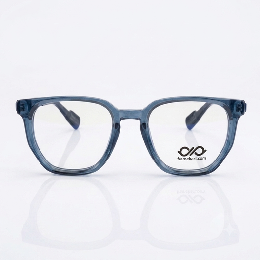 Framekarts// Drip navy blue full rim for men