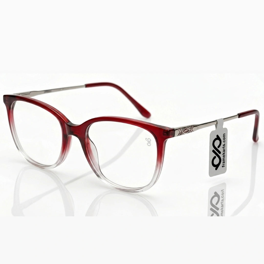 FRAMEKARTS// CHERRY RED CAT EYE SHEET FRAME