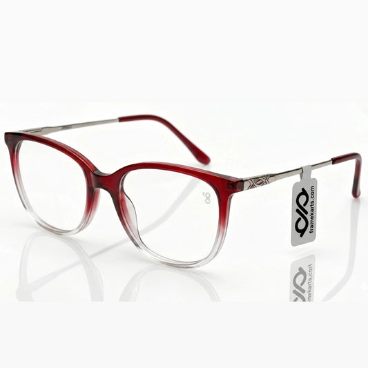 FRAMEKARTS// CHERRY RED CAT EYE SHEET FRAME