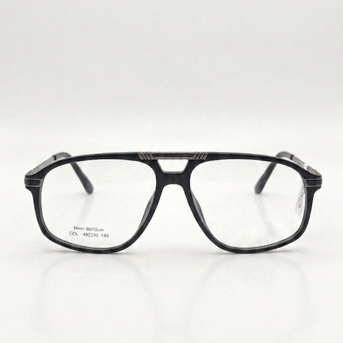 FRAMEKARTS// AVIATOR FRAME BLACK FULL RIM FOR MEN