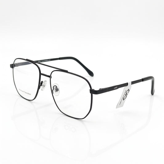 FRAMEKARTS// BLACK CASUAL METAL FOR MEN SQUARE