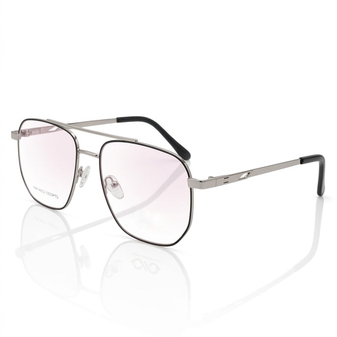 FRAMEKARTS// METAL FRAME FULL RIM SILVER FOR MEN