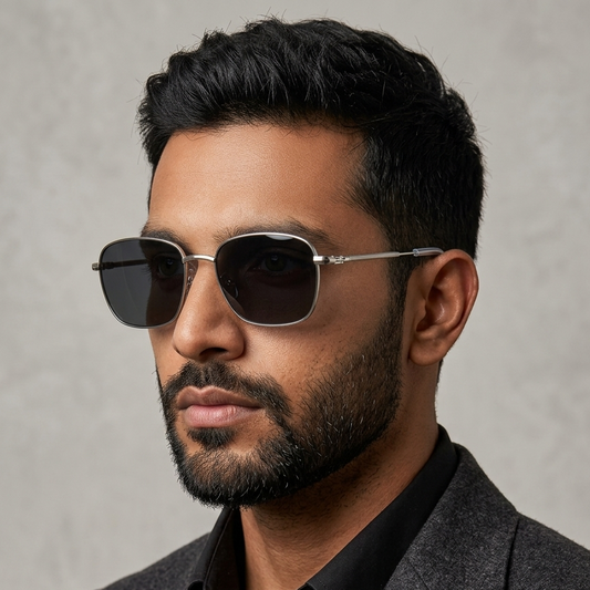 Framekarts// drip metal polarized shade for men